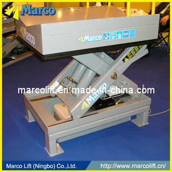 4 5 Ton Marco Single Scissor Lift Table with CE Approved Carrying Capacity Weight Level