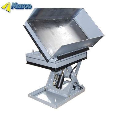 Marco Ergonomic Hydraulic Tilt Scissor Goods Lift Table for Smooth Stationary Lifting