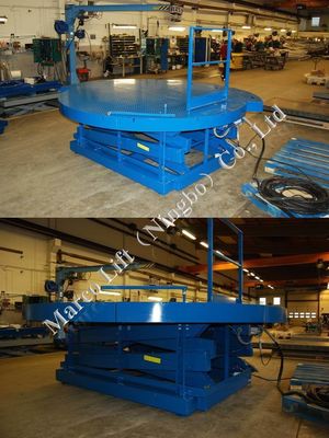 Insulating Marco High Scissor Lift Table with CE Certification and Removable Segments