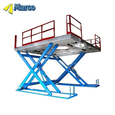 Hydraulic Scissor Lift Building Crane for Turbines Assemblying Working Platform