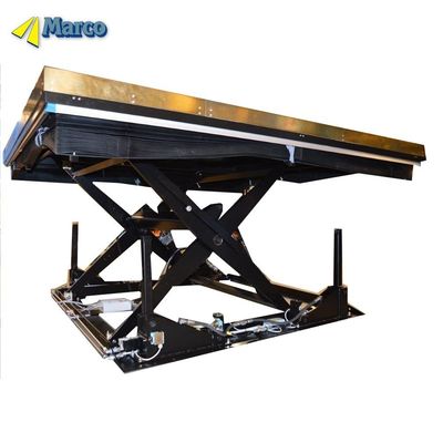 Building Crane Scissor Lift Table for Swedish Church by Marco Customsized Hydraulic